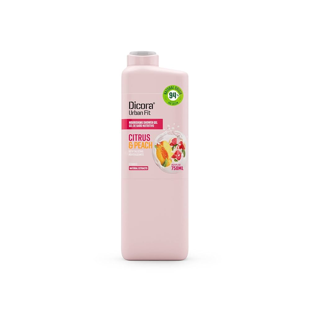 Dicora Urban Fit Body Milk – Vitamin C, Lemon & Peach (400 ml)