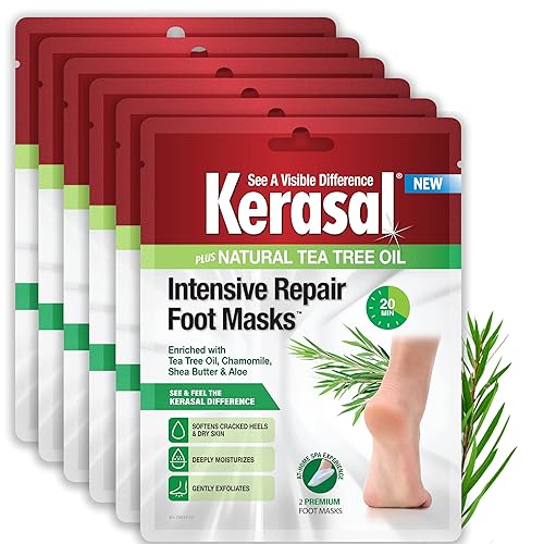 Intensive Foot Repair Mask with Natural Tea Tree Oil