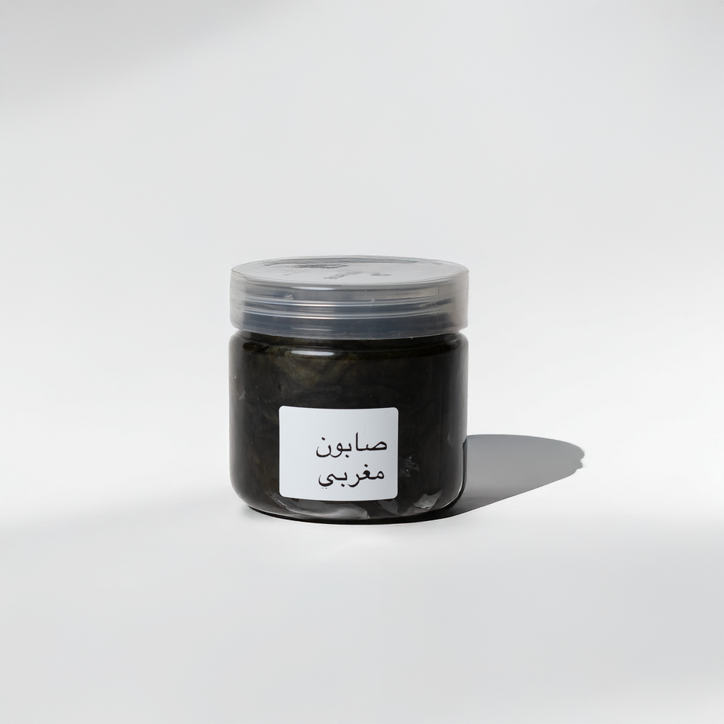 صابون مغربي تقليدي بزيت الزيتون والأرغان